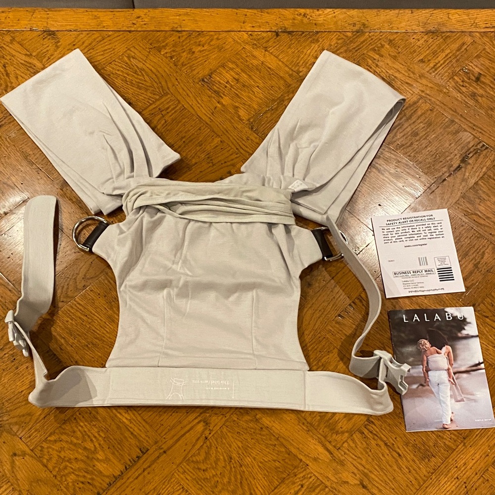 Lalabu Simple Wrap in Fog